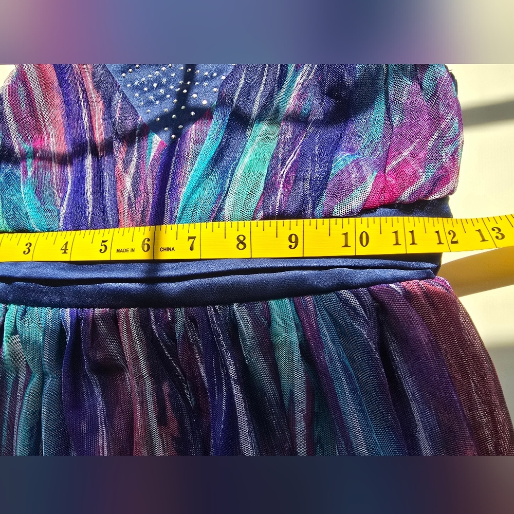 Girls Roxette Formal Dress Sz 10 - Picture 8 of 9